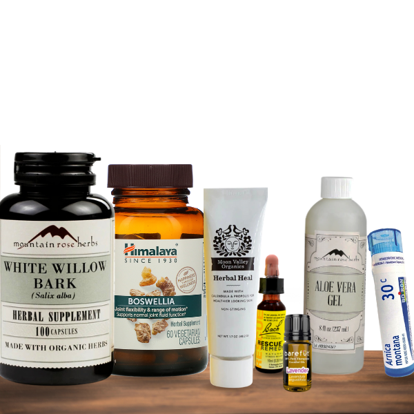 Mini Medicine Cabinet Bundle - Essential Herbal Tinctures