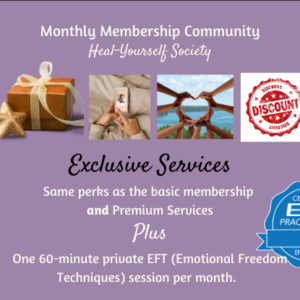 Heal Your-Self Society Exclusive Membership